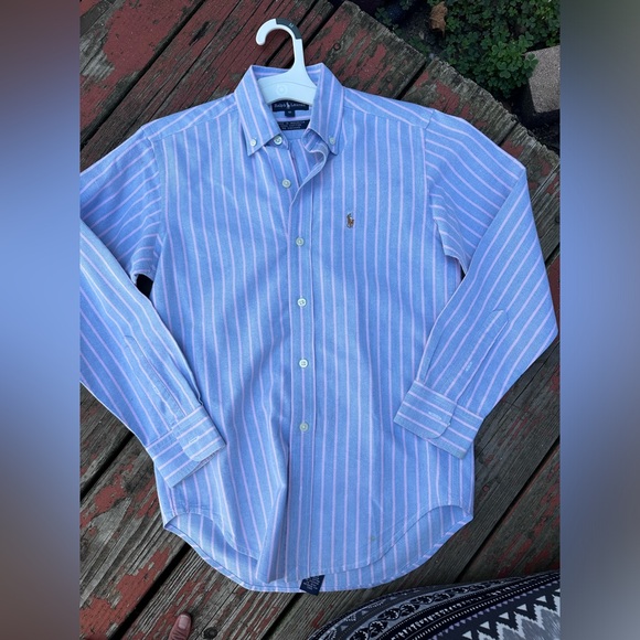 Ralph Lauren Classic Fit Oxford Shirt big boy size 10 - Picture 5 of 8